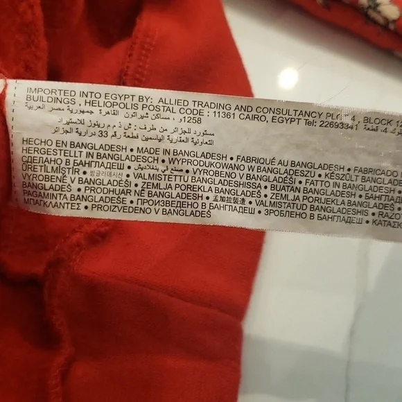 Springfield Sweatshirt Red Floral Women's Small - Picture 4 of 16